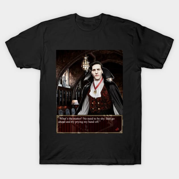 Vampire Jerma T-Shirt by buggedjuice